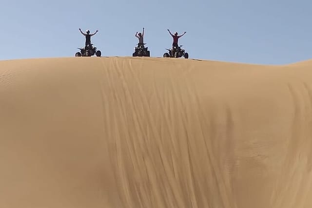 Explore desert in our quad rental abu Dhabi,qaud bike tour abu Dhabi,quad safari abu Dhabi